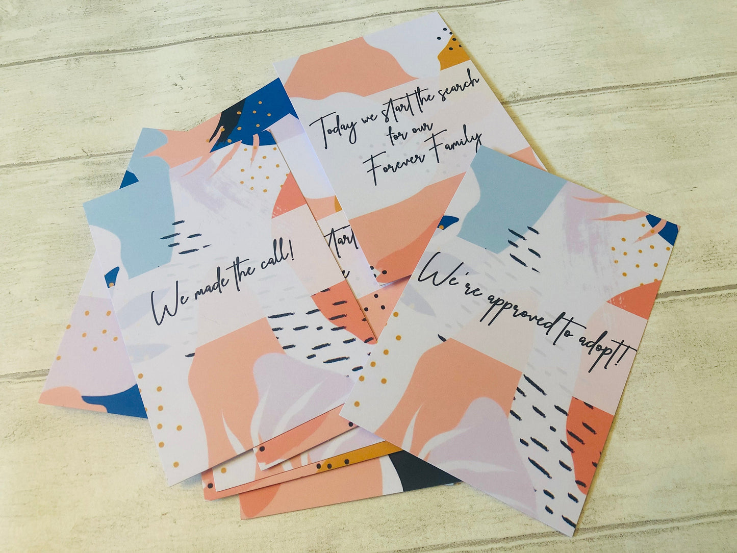 Tropicana Adoption Milestone Cards