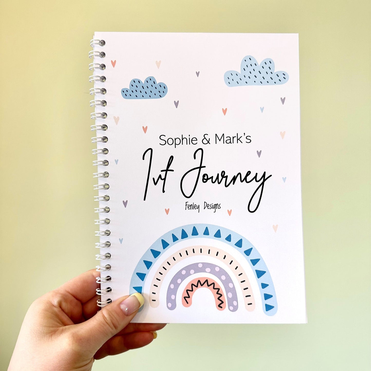 Personalised Rainbow IVF Fertility Journal