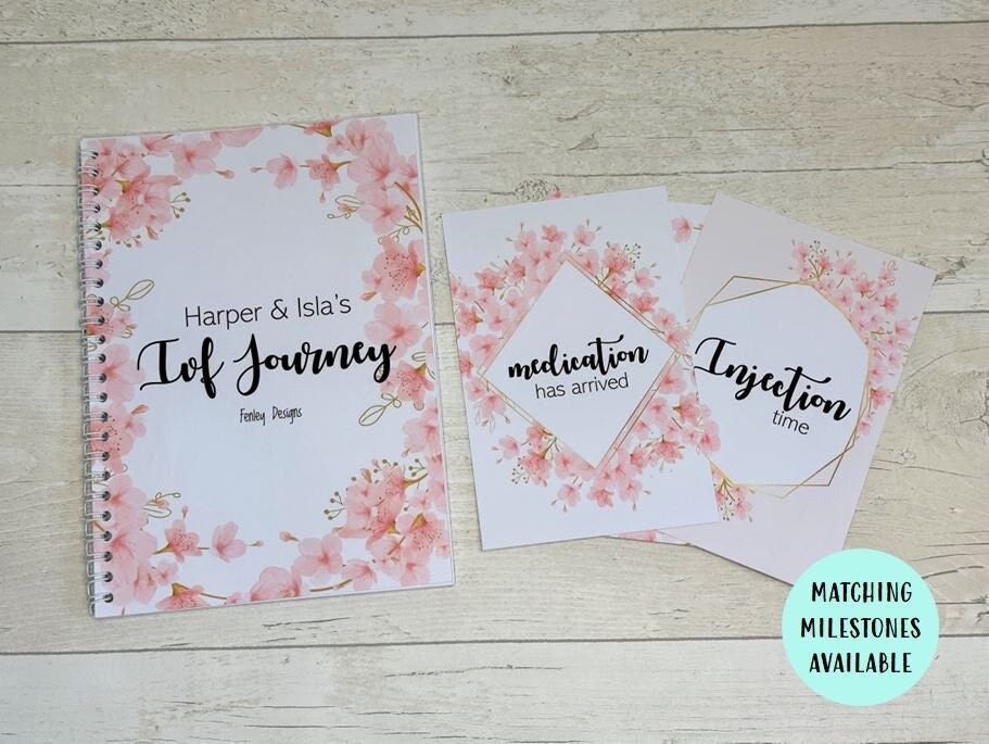 Personalised Blossom IVF Fertility Journal