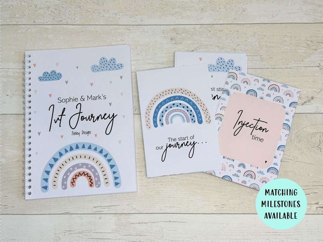 Personalised Rainbow IVF Fertility Journal