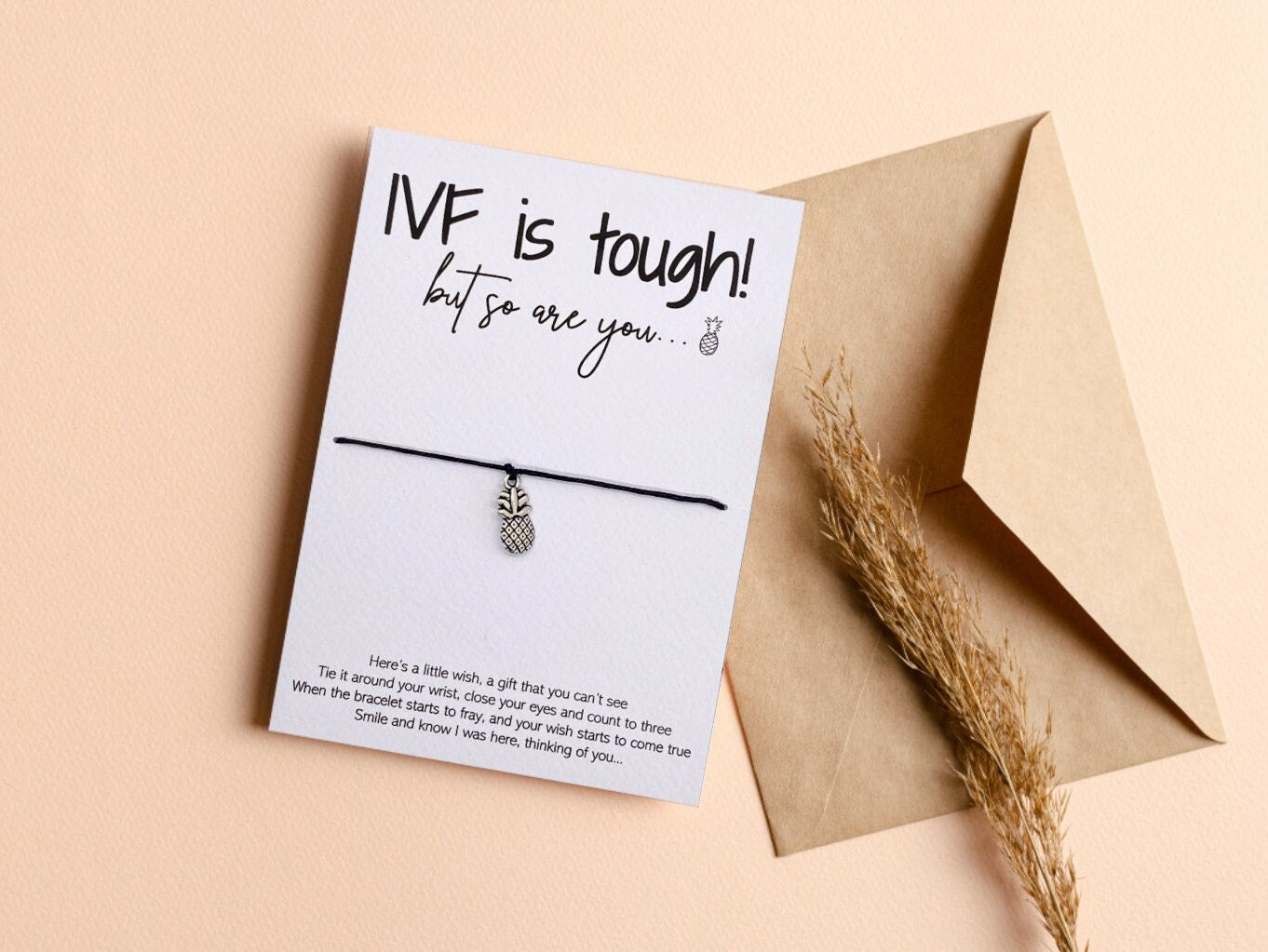IVF is Tough - IVF Bracelet Wish Bracelet