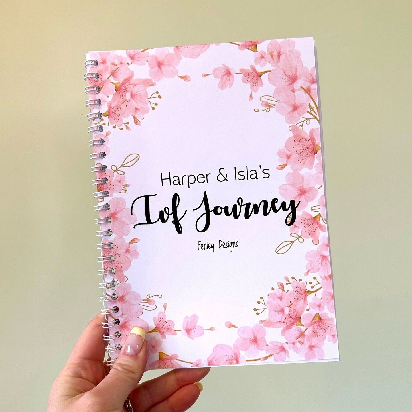 Personalised Blossom IVF Fertility Journal