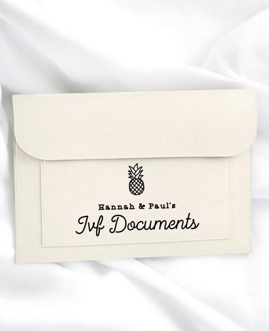 Personalised IVF Keepsakes Folder