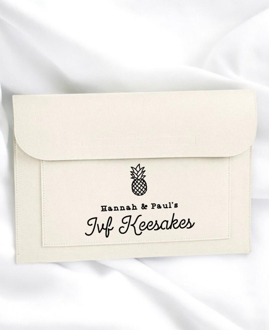 Personalised IVF Keepsakes Folder